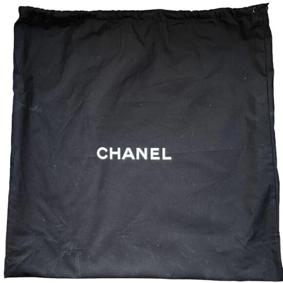 Chanel Easy Shopping Quilted Lambskin Handbag Blue - Picture 15 of 16